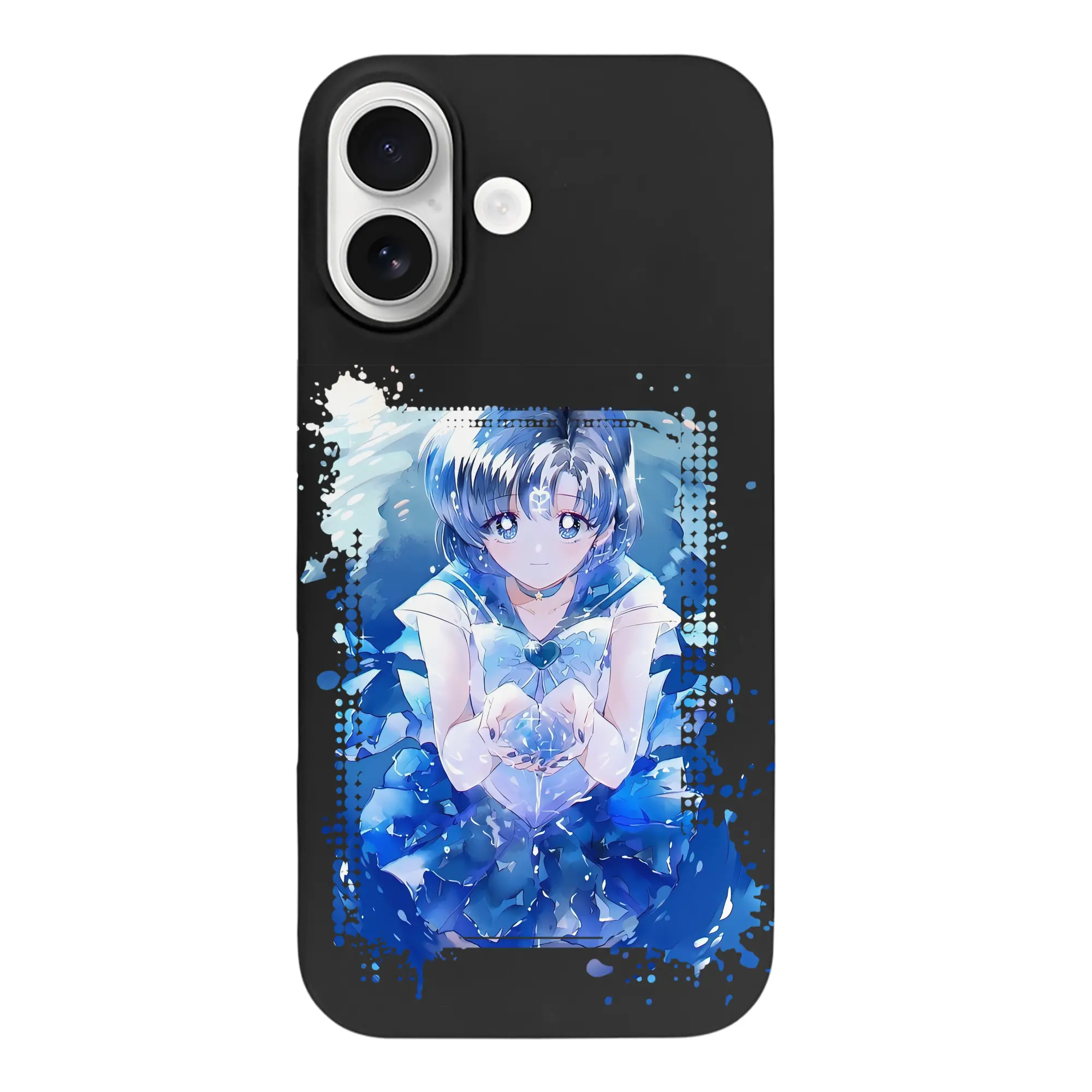 美少女戦士セーラームーン グッズ 水野 亜美 - iPhone 17 シリーズ シリコンケース 薄型 耐衝撃 指紋防止 ソフトタッチカバー 精密フィット 傷防止 保護ケース iPhone 17/17 Air/17 Pro/17 Pro Max 対応